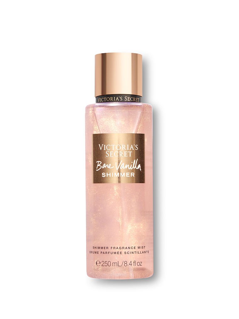 Bare Vanilla brume Parfumée Corps Glittérée victoria's secret