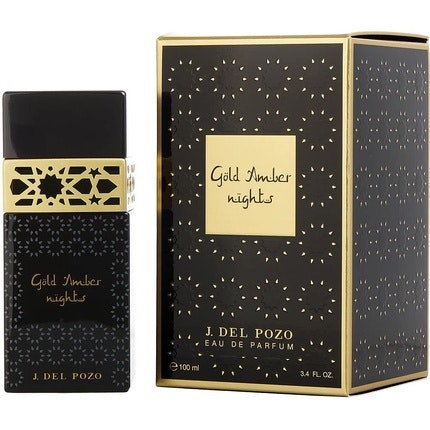 Jesus del Pozo Gold Amber Nights Eau de Parfum Spray 3.4 Oz , 1oz≈30ml