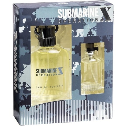 Real Time Submarine Operation X Eau De Toilette Gift Set Pour Homme 100ml + 15ml