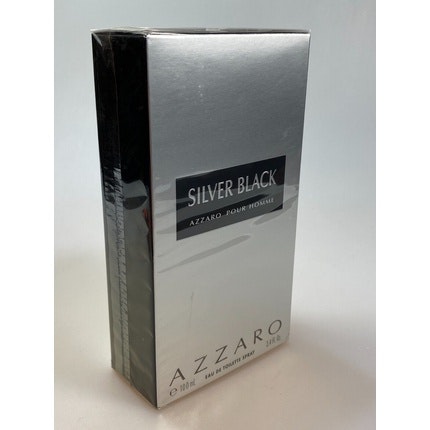 Azzaro Pour Homme Silver Black Eau de Toilette Spray 100ml
