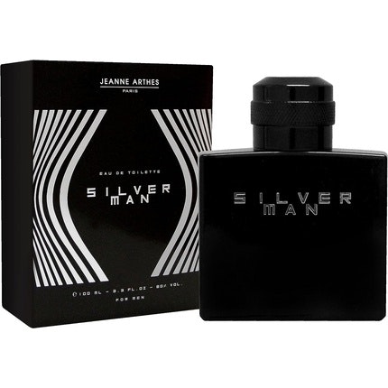 Jeanne Arthes Silver Man Eau de Toilette 100ml Spray