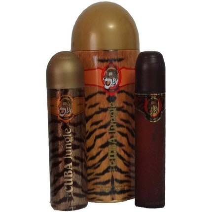 Parfum de France Cuba Jungle Tiger Pour femme Gift Set Eau de Parfum 100ml Deodorant 50ml
