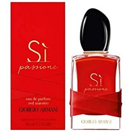 Giorgio Armani S Passione Red Maestro Eau De Parfum 50ml Spray