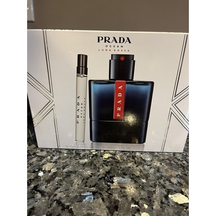 Prada Ocean Luna Rossa 3.3 Oz with 0.33 Oz Mini EDT Spray