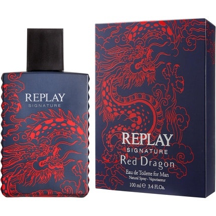 Replay Signature Red Dragon Man Eau De Toilette 30ml