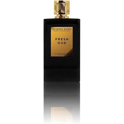 Rosendo Mateu Olfactive Expressions Barcelona Black Collection Fresh Oud Eau De Parfum 100ml