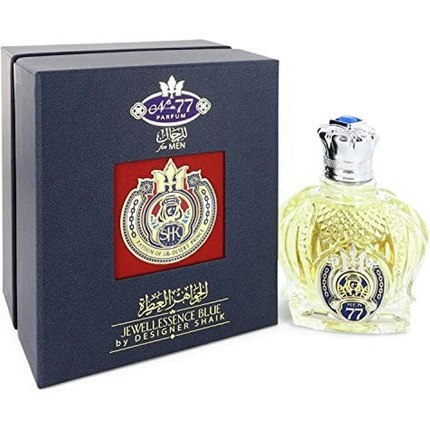 Opulent Shaik Saphire No. 77 par Shaik Eau De Parfum Spray 2.7oz 80ml Pour Homme