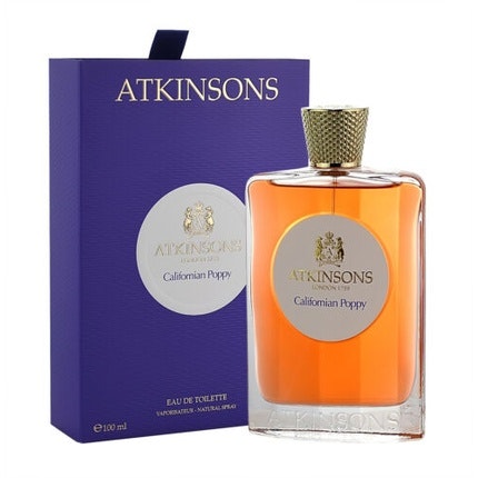 Atkinsons Californian Poppy 100ml Eau de Toilette - New & Sealed