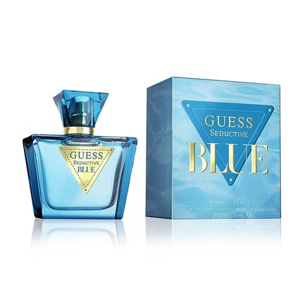 GUESS Seductive Blue Women Eau de Toilette Perfume Spray 2.5 Fl. Oz , 1oz≈30ml.