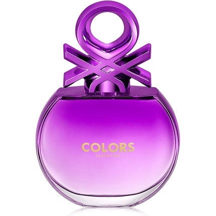 United Colors of Benetton Purple Eau De Toilette Spray 2.7 Oz , 1oz≈30ml 80 ml Women