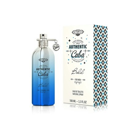 Cuba Authentic Eau De Toilette Spray 3.3 FL. Oz , 1oz≈30ml. Bold Fragrance Pour Homme