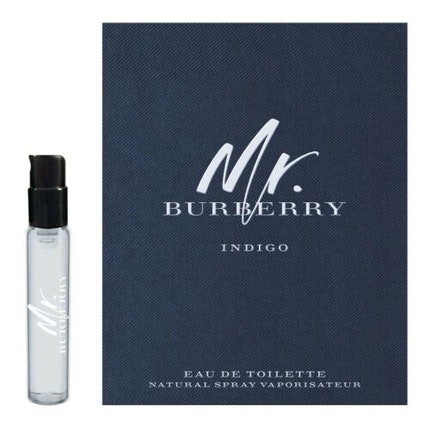 Mr. Burberry Indigo Eau De Toilette Sample Spray 2ml