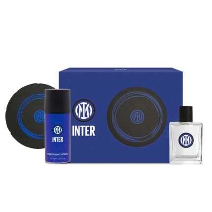 Mann FC Inter Eau de toilette Perfume 100ml and Deodorant 150ml with Football and Samples