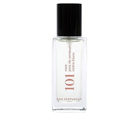 Bon Parfumeur Paris 101 Rose Pois de Senteur Cèdre Blanc Eau de Parfum 15 ml
