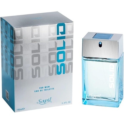Sapil Solid Pour Homme Cologne 100ml 3.4 Fl Oz , 1oz≈30ml Fresh Citrus Spicy Wood Fragrance - #1 Best Seller