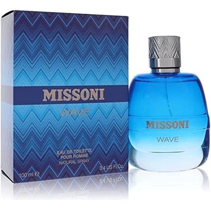 Missoni Wave Men Eau de toilette Spray 3.4 Fl Oz , 1oz≈30ml