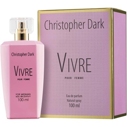 Christopher Dark Vivre Pour Femme Eau De Parfum Natural Spray pour femme 100ml