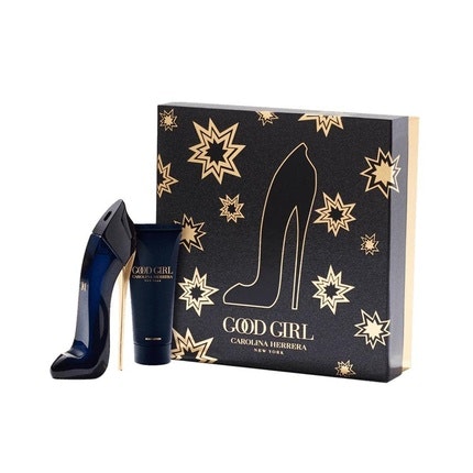 Carolina Herrera Good Girl Womens Perfume Gift Set 2 Pc Eau de Parfum 2.7oz Body Lotion 3.4oz 0.14 Fl Oz , 1oz≈30ml