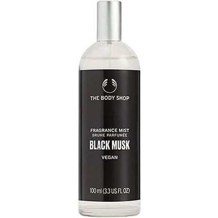 The Body Shop Black Musk Fragrance Mist Deep Musk Scent 100ml