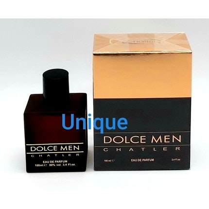 Chatler Dolce Men's Gold 100ml Eau de Parfum Gift Packaging Fragrance