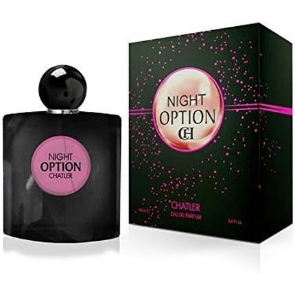 Night Option par Chatler Women Eau de toilette 100ml Fragrance Made in France