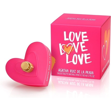 Agatha Ruiz de la Prada Perfumes Love Love Love Eau de Toilette pour femme 50ml