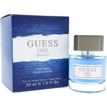 Guess 1981 Indigo Eau de toilette Spray 1oz Eau De Toilette 30ml