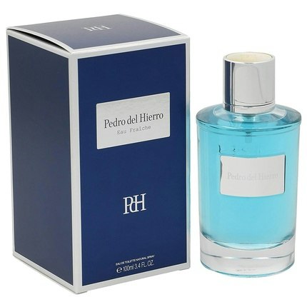 Pedro del Hierro PDH Eau Fraiche Fragrance Pour Homme Eau de toilette 3.4oz 100ml Spray Blue Silver Bottle - Made in Spain par Tailored Perfumes PH003