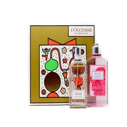 L'Occitane Rose Eau de Toilette 75ml Women's Fragrance Gift Set - OVP