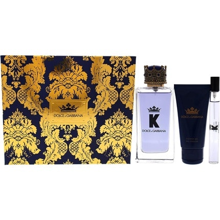 Dolce and Gabbana Gift Set 100ml Eau De Toilette + 10ml + 50ml Shower Gel