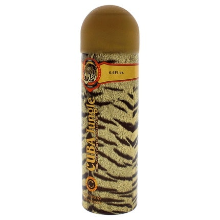 Cuba Jungle Tiger Women Body Spray 6.6 Oz , 1oz≈30ml