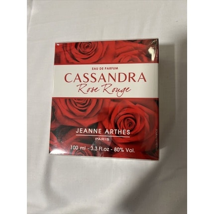Cassandra Roses Rouge Eau De Parfum 100ml 3.3 FL.Oz , 1oz≈30ml 80% Vol pour femme