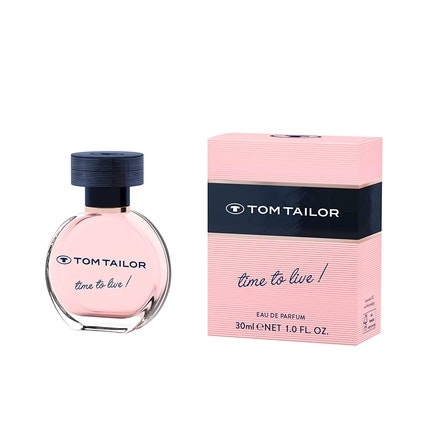 Tom Tailor Women's Perfume Time to Live! 30ml - Fruity Feminine Eau de Parfum with Notes of Mandarin, Lemon & Sweet Green Lily of the Valley - Casual and Unique