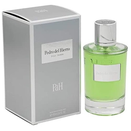 Pedro del Hierro PDH Pour Homme Fragrance Pour Homme Eau de Toilette Eau de toilette 3.4oz 100ml Cologne Spray Silver Green Bottle par Tailored Perfumes PH001