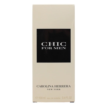 Carolina Herrera Chic Eau de Toilette Spray Pour Homme,3.4oz