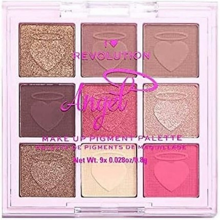 I Heart Revolution Fantasy Dragon Makeup Pigment Palette 9 Shades 7.2g