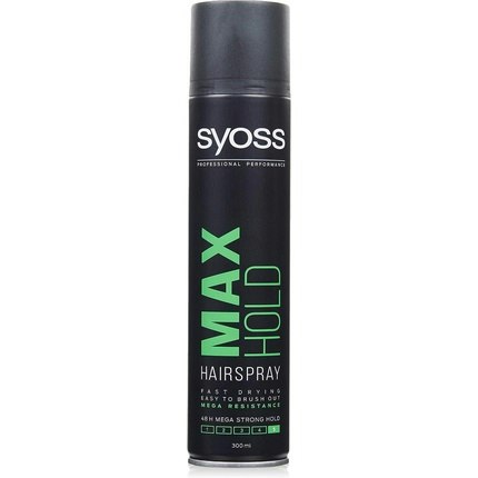 Syoss Max Hold Mega Strong Hair Spray 300ml