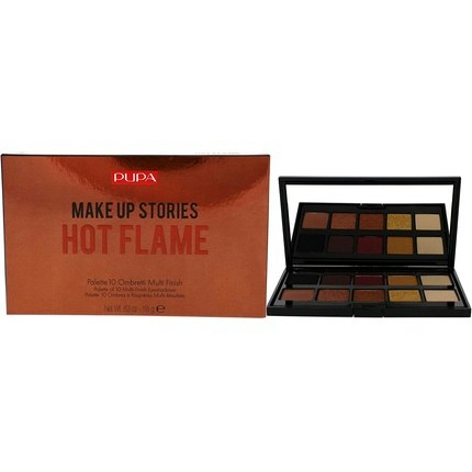 Pupa Milano Make Up Stories Eyeshadow Palette 002 Hot Flame 18g