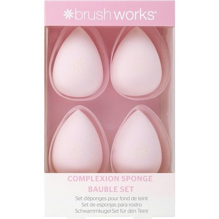 Brushworks Complexion Sponge Set - Pack of 4