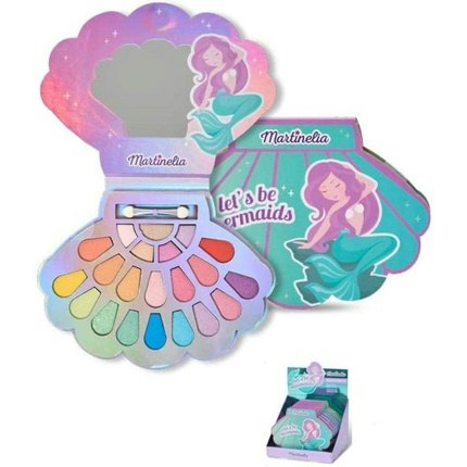 Aquarius Cosmetics Make-up Let's Be Mermaids with Eyeshadow Palette 18x14x1cm