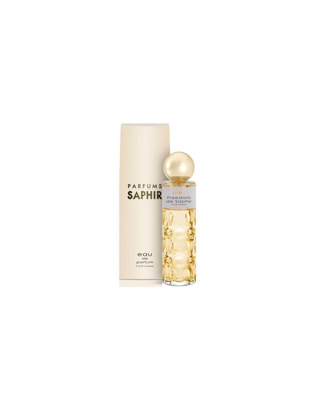PARFUMS SAPHIR Freedom Eau de Parfum Spray pour femme 200ml