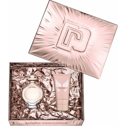 Paco Rabanne Olympéa Gift Set - 50ml Eau De Parfum Spray + 75ml Body Lotion