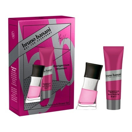 Bruno Banani Dangerous Woman Eau de Toilette 30ml + Shower Gel 50ml Gift Set