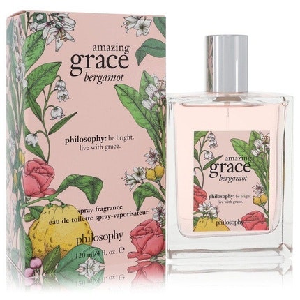 Amazing Grace Bergamot by Philosophy Eau De Toilette Spray 4oz 120ml for Women
