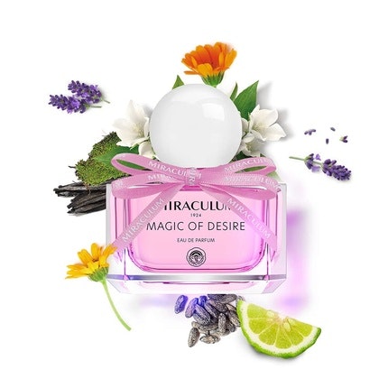 MIRACULUM Eau de Parfum Magic of Desire Refreshing Sensual Scent for Ambitious Women Long Lasting Fragrance for Business and Evening Styling Gift Idea