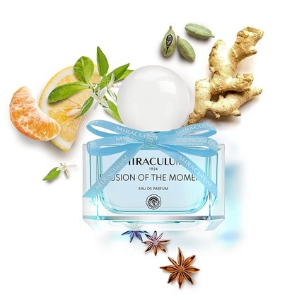 MIRACULUM Eau de Parfum ILLUSION OF THE MOMENT Fragrance for Confident Women with Strong Floral Note Ideal for Day and Evening Gift Idea