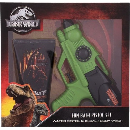 Jurassic World Gift Set Shower Gel 150 Ml + Vodni Pistole
