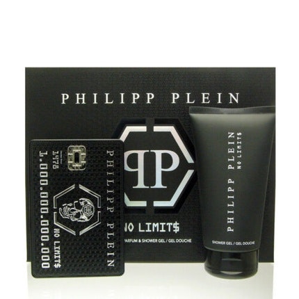Philipp Plein No Limits Set - EDT 90ml + SG 150ml Gift for Men NEW OVP