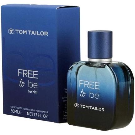 TOM TAILOR Free to be for Him Eau de Toilette Spray 50ml