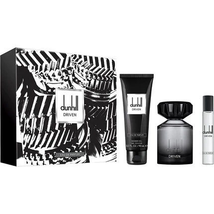 Dunhill 80987 Coffret Driven Eau de Parfum Spray 100ml and 15ml + 90ml Shower Gel